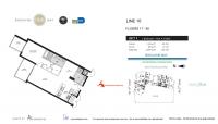 Unit 1710 floor plan